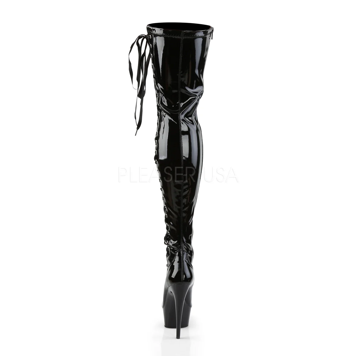 DELIGHT-3050 Black Str Patent/Black - Image 4