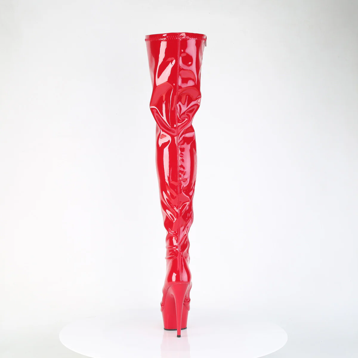 DELIGHT-4000  Red Stretch Patent/Red - Image 4