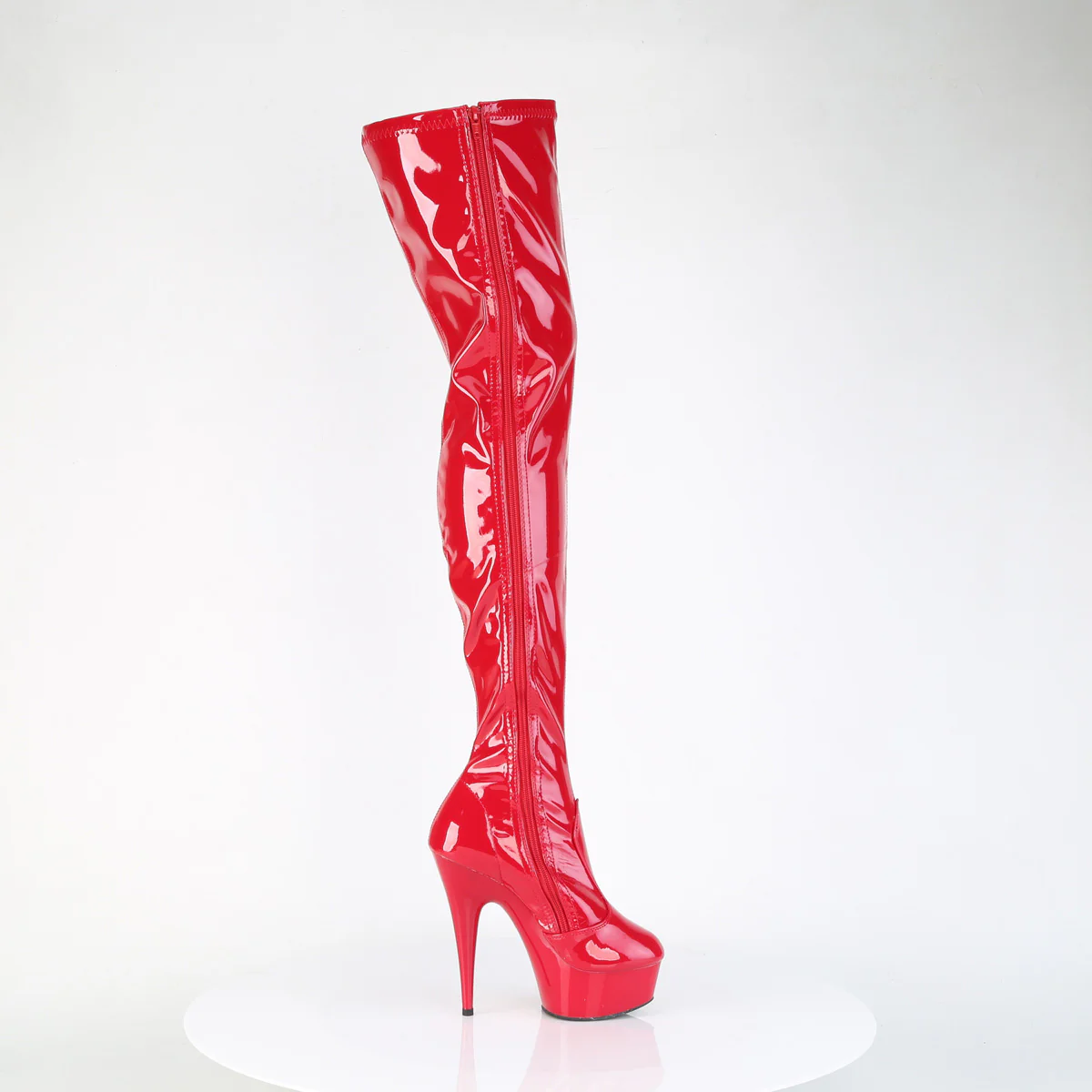 DELIGHT-4000  Red Stretch Patent/Red - Image 5