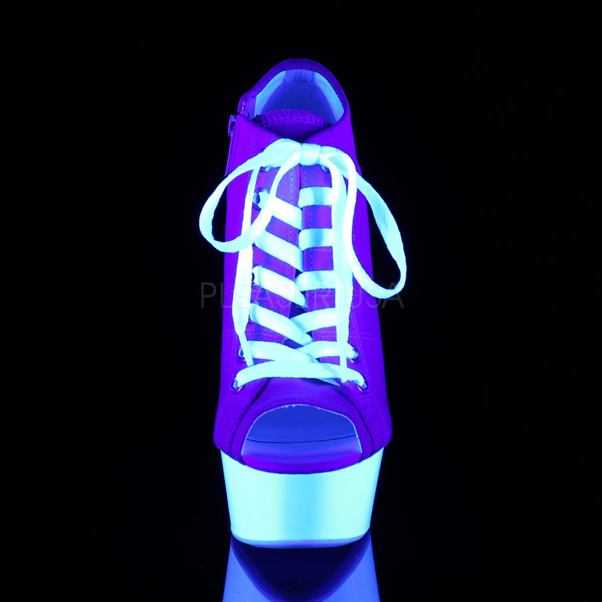 DELIGHT-600SK-01  Pink Canvas/Neon White - Image 2