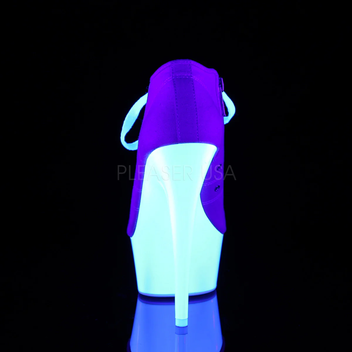 DELIGHT-600SK-01  Pink Canvas/Neon White - Image 4
