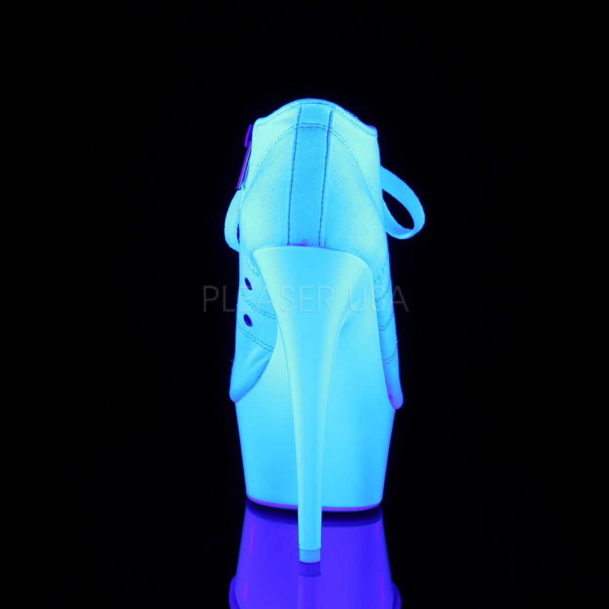 DELIGHT-600SK-01  White Canvas/Neon White - Image 4