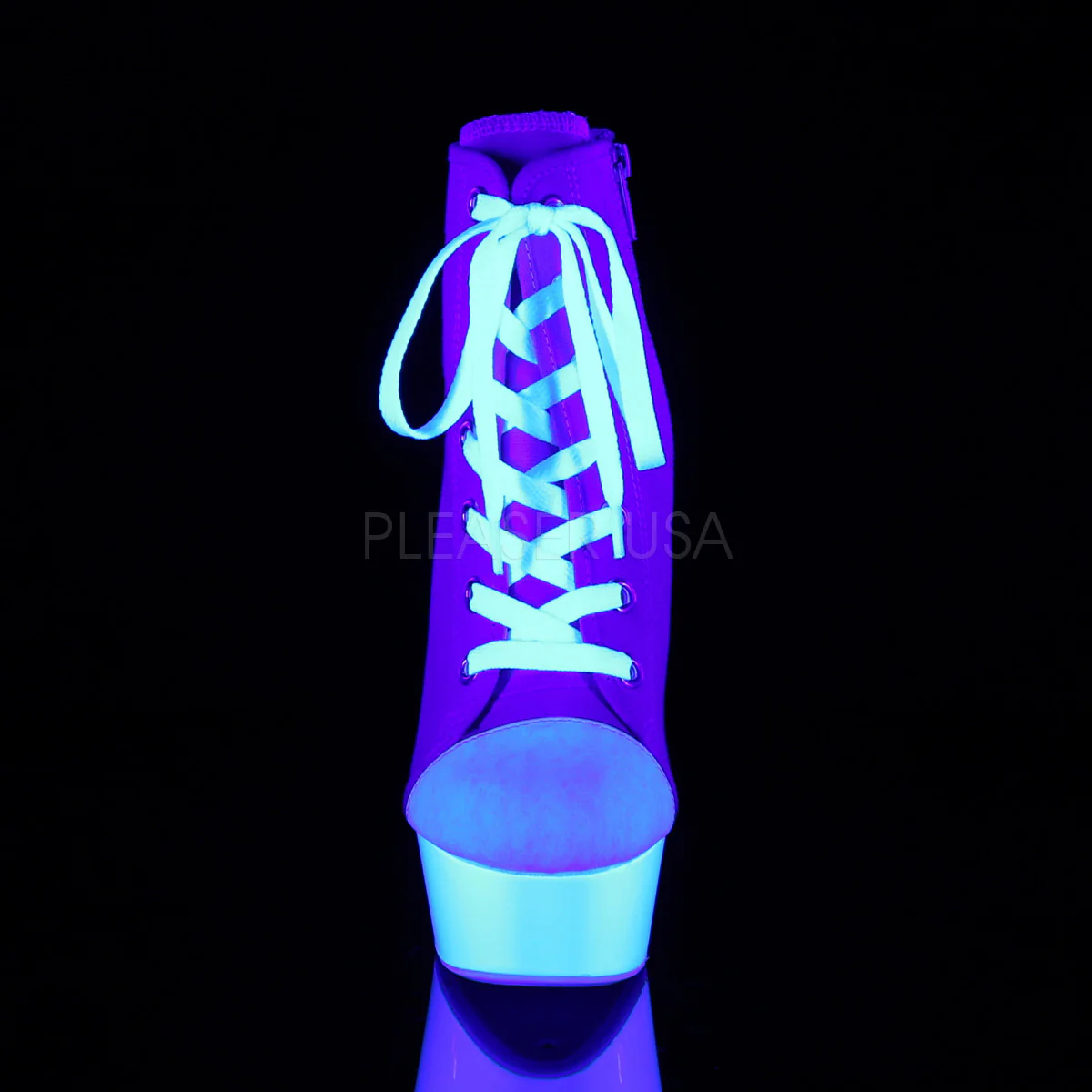 DELIGHT-600SK-02  Pink Canvas/Neon White - Image 2
