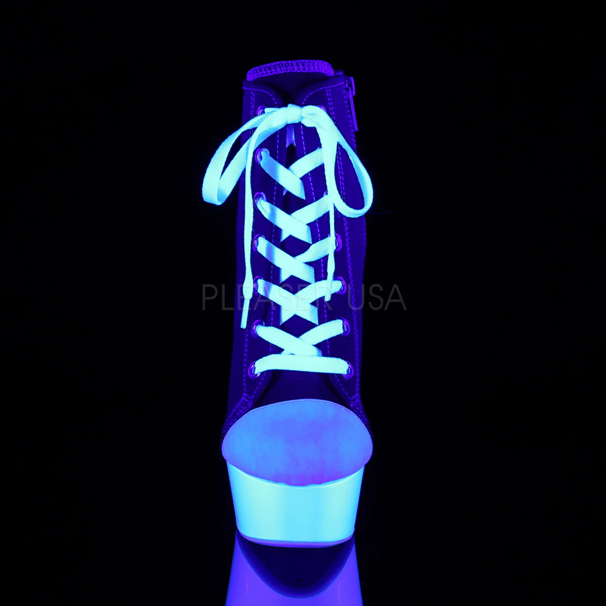 DELIGHT-600SK-02  Red Canvas/Neon White - Image 2