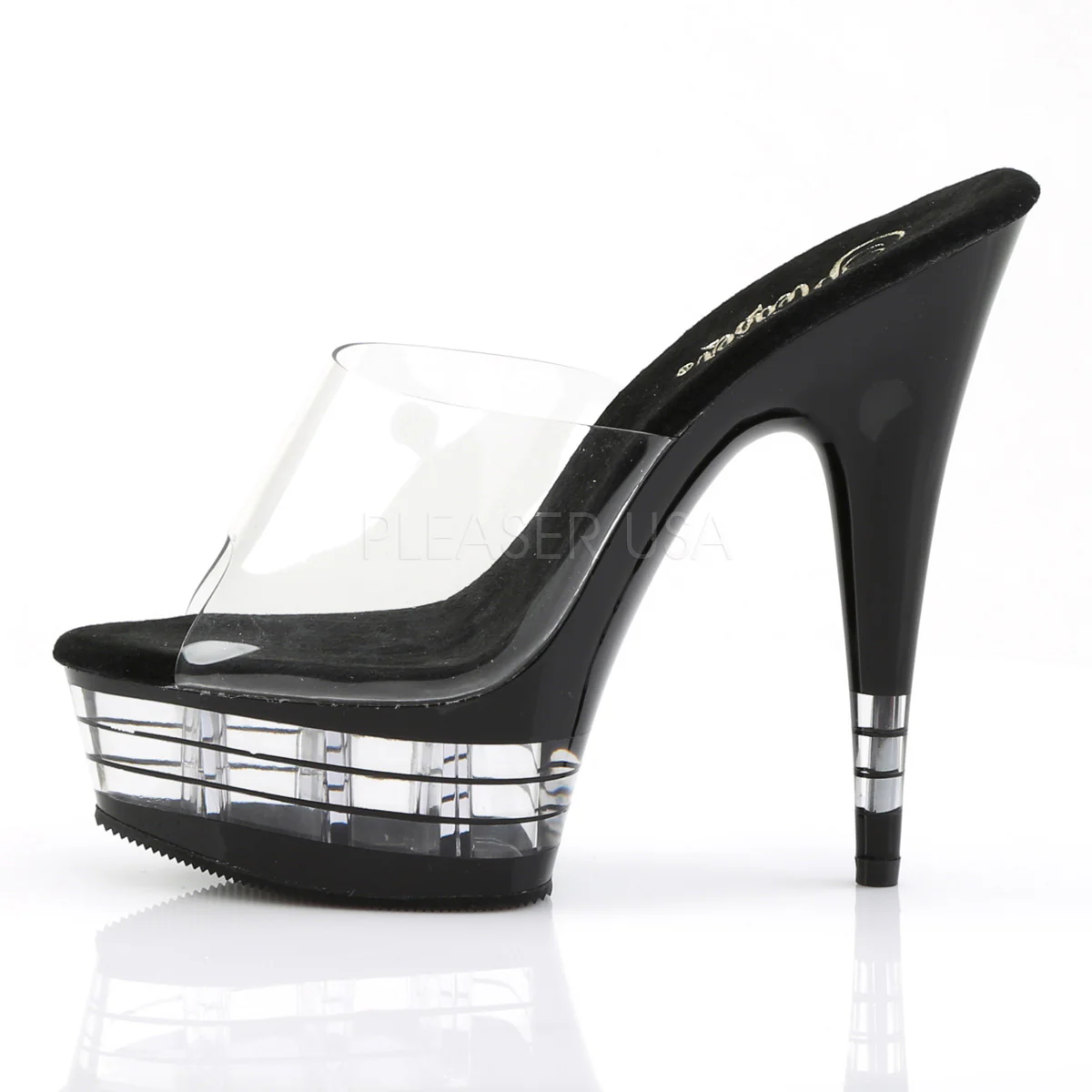 DELIGHT-601LN  Clear/Black - Image 3