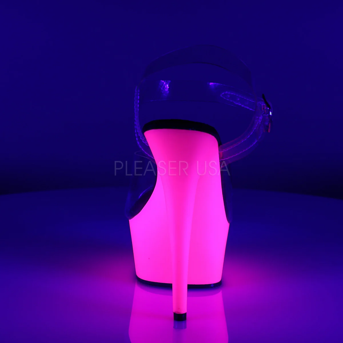 DELIGHT-608UV  Clear/Neon Pink - Image 4
