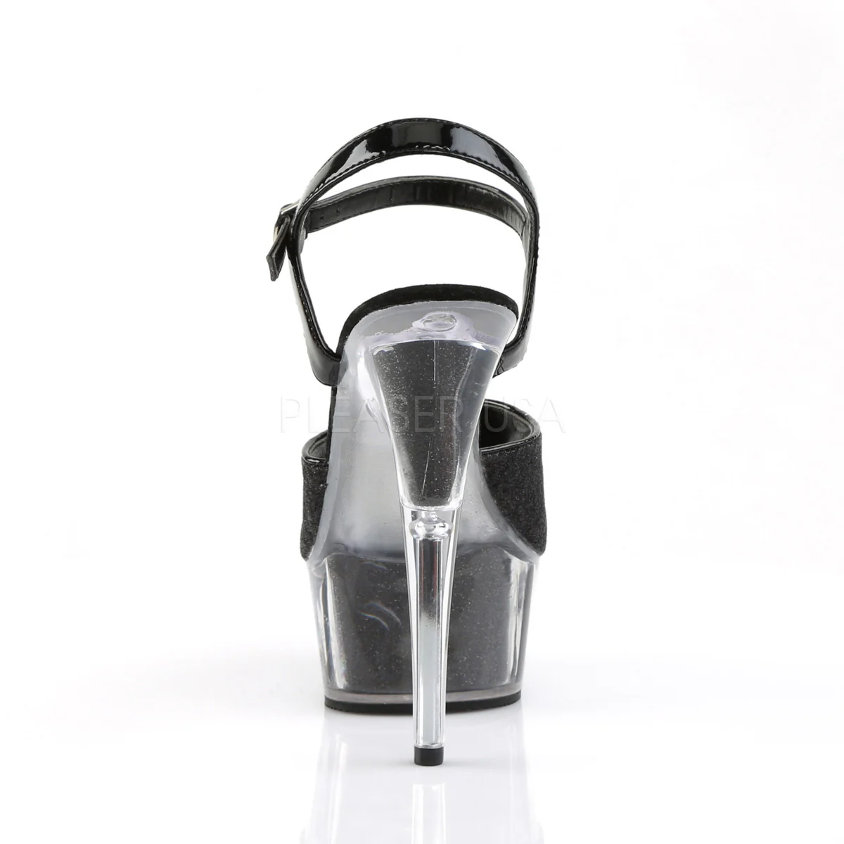 DELIGHT-609-5G  Black Glitter/Black Glitter - Image 4