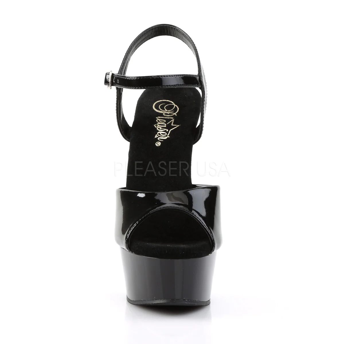 DELIGHT-609  Black Patent/Black - Image 2