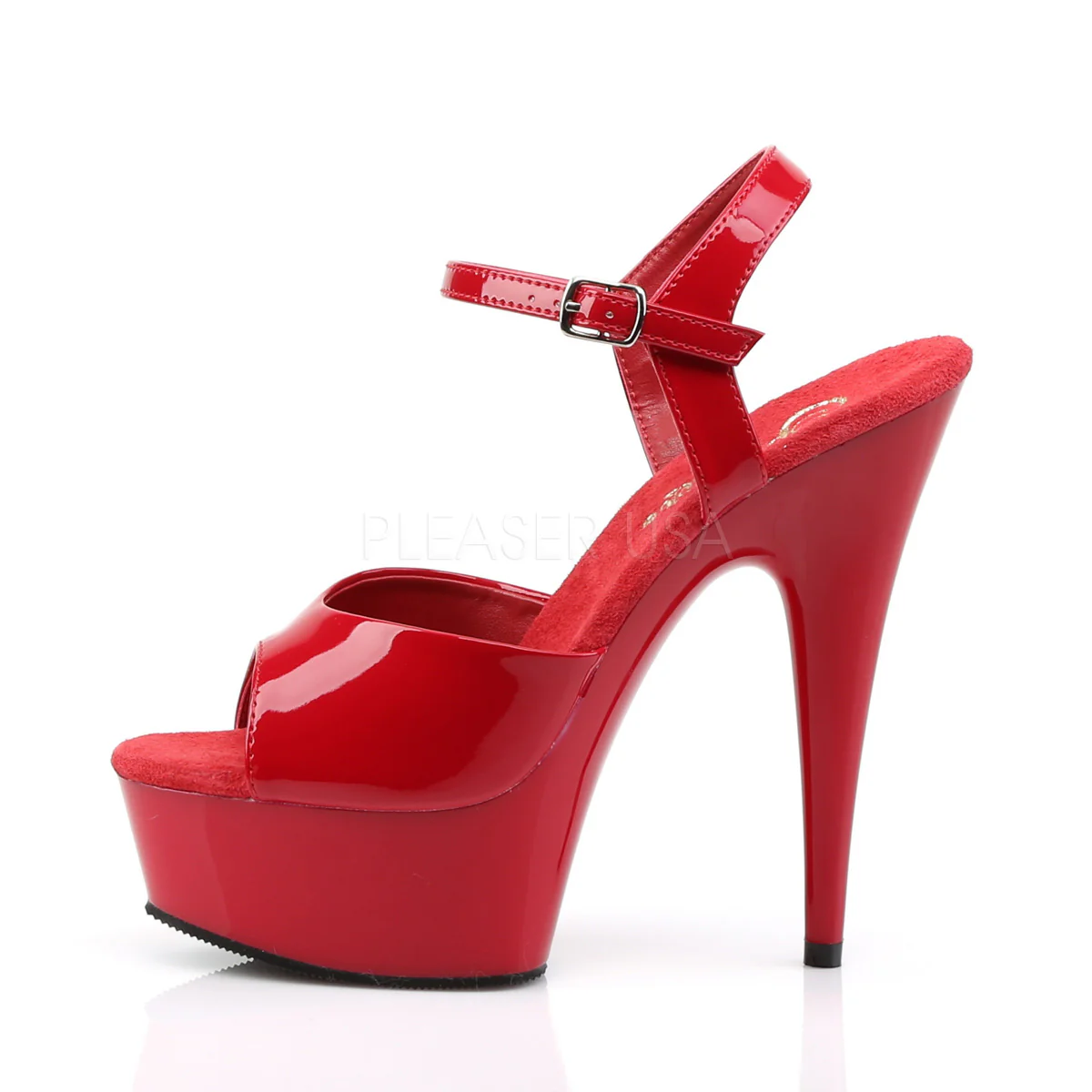 DELIGHT-609  Red Patent/Red - Image 3