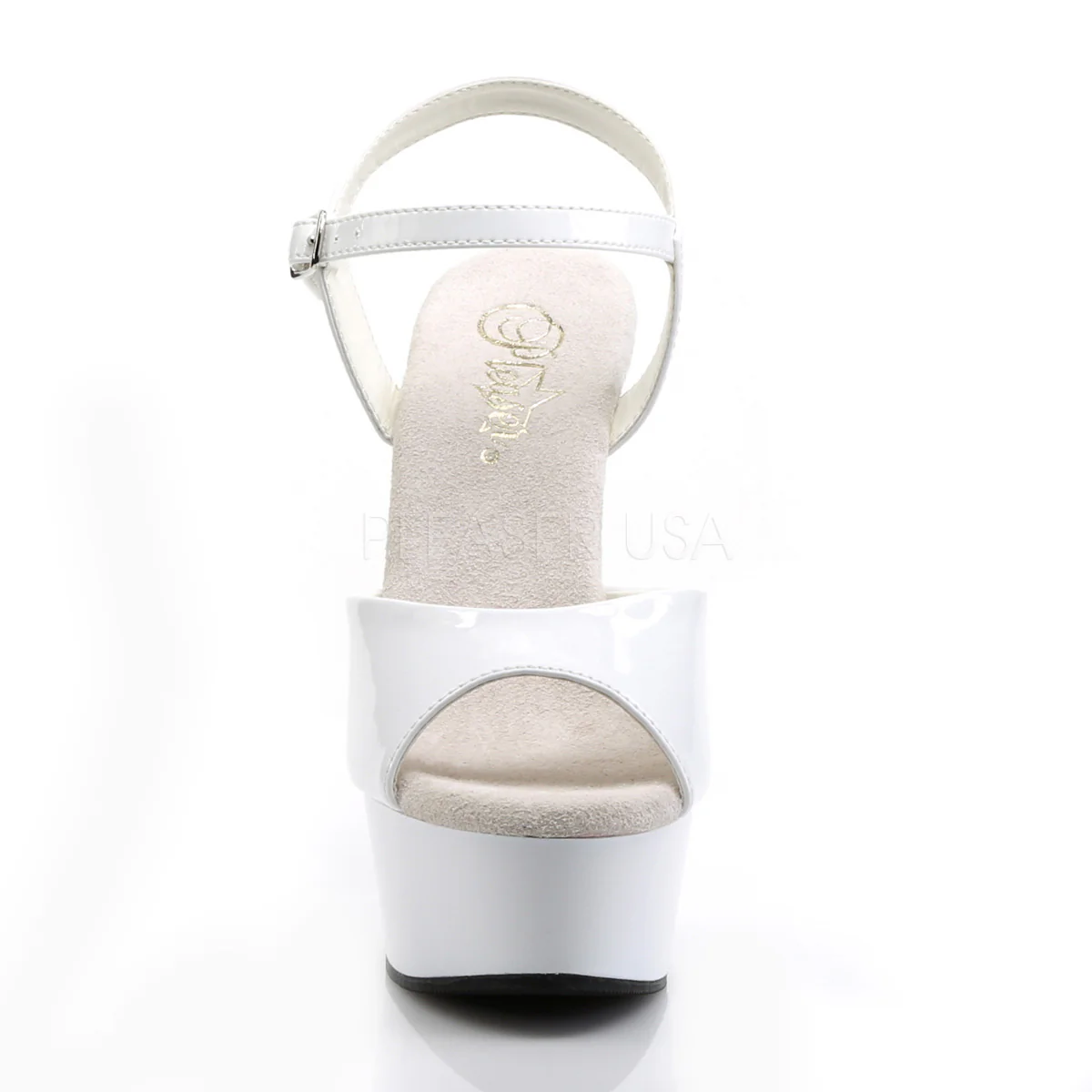 DELIGHT-609 White Patent/White - Image 2