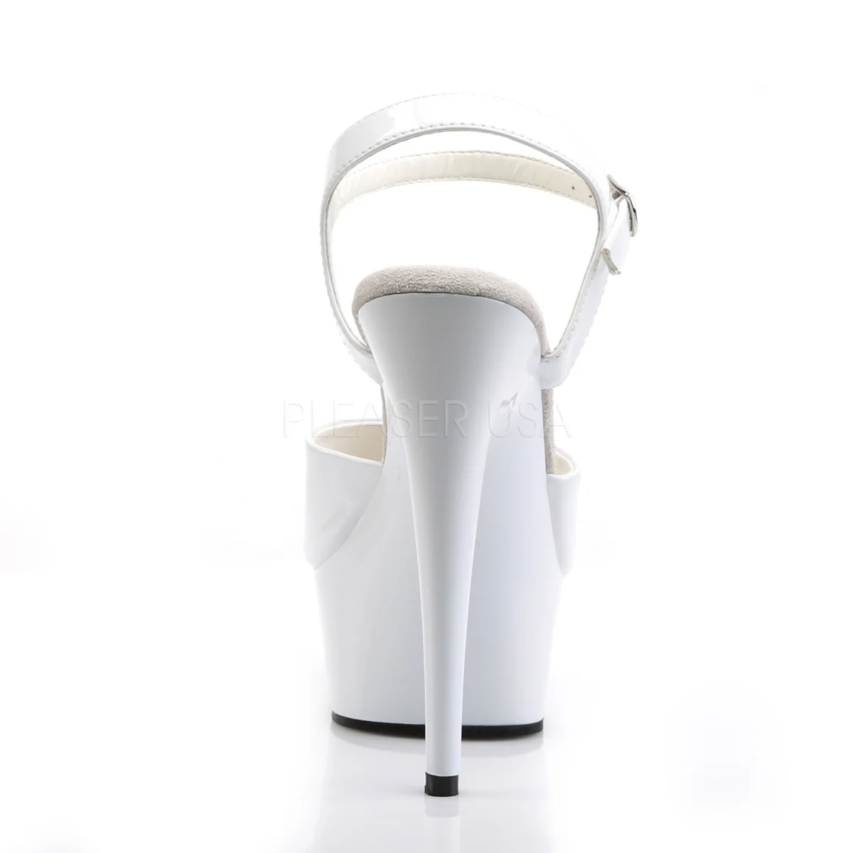 DELIGHT-609 White Patent/White - Image 4