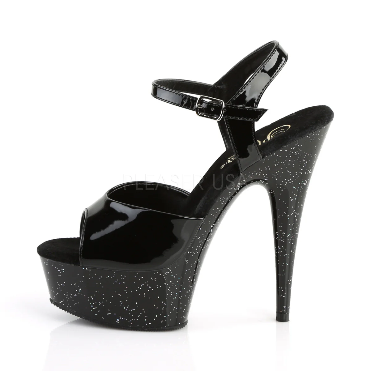 DELIGHT-609MG  Black Patent/Black - Image 3