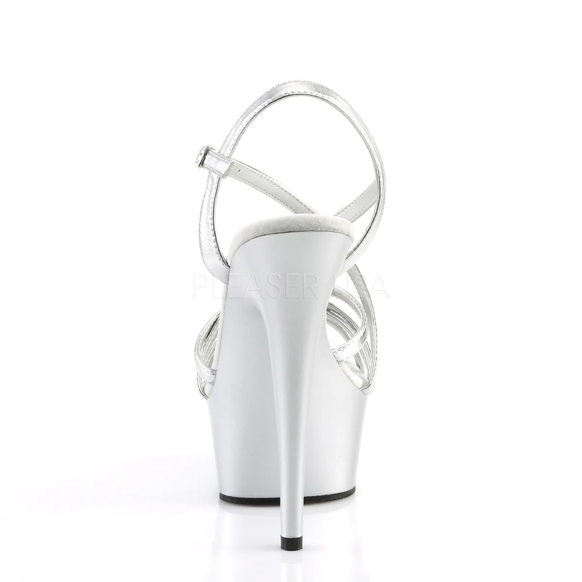 DELIGHT-613 Silver Metallic Pu/Silver - Image 4