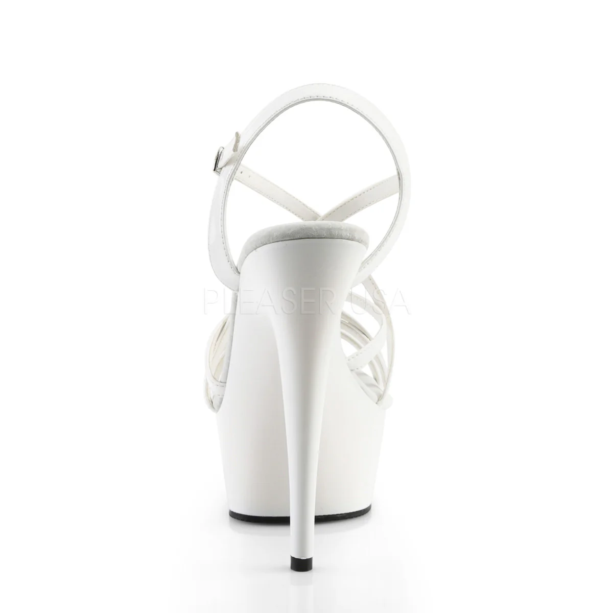 DELIGHT-613 White Patent/White - Image 4