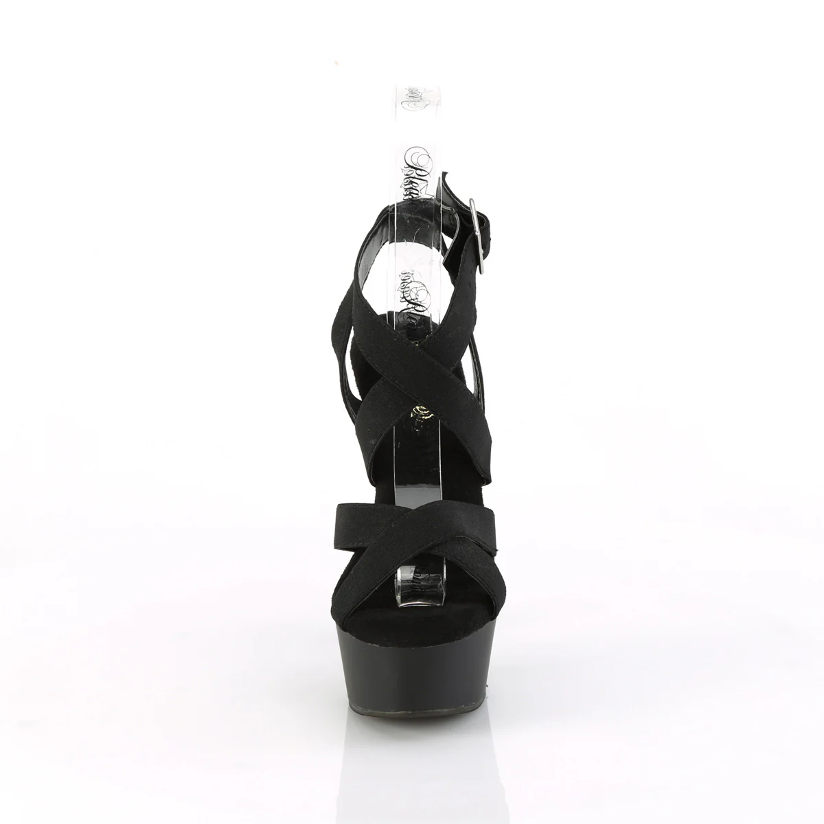 DELIGHT-638  Black Elastic Band/Black Matte - Image 2