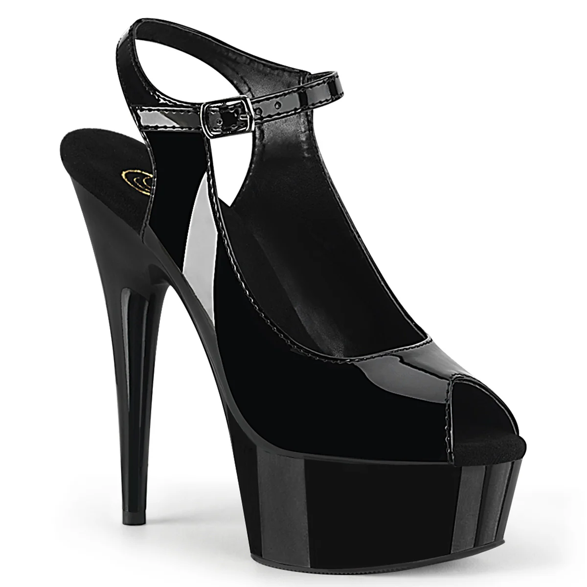 DELIGHT-655 Black Patent/Black