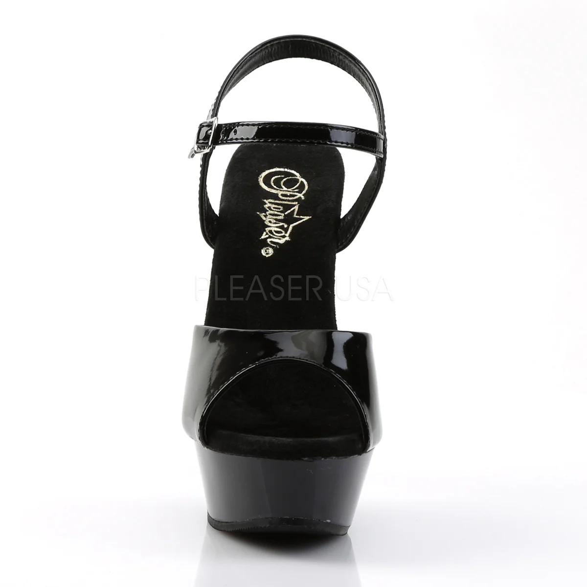 DIAMOND-609  Black Patent/Black - Image 2