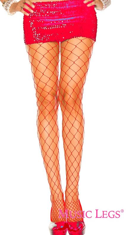Music Legs Diamond Net Spandex Pantyhose 9024 - Image 6