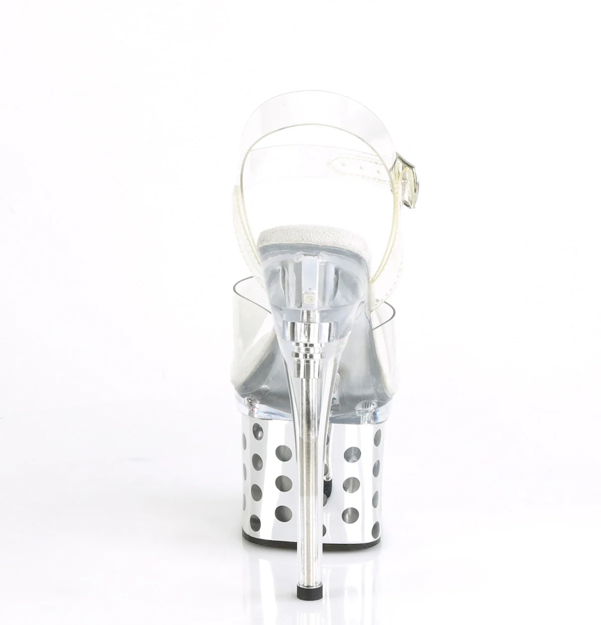 DISCOLITE-708DOTS  Clear/Silver Chrome - Image 4