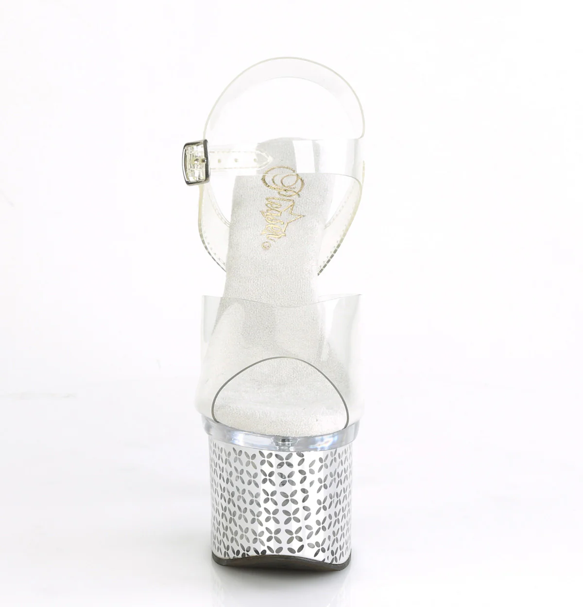 DISCOLITE-708FLP  Clear/Silver Chrome - Image 2
