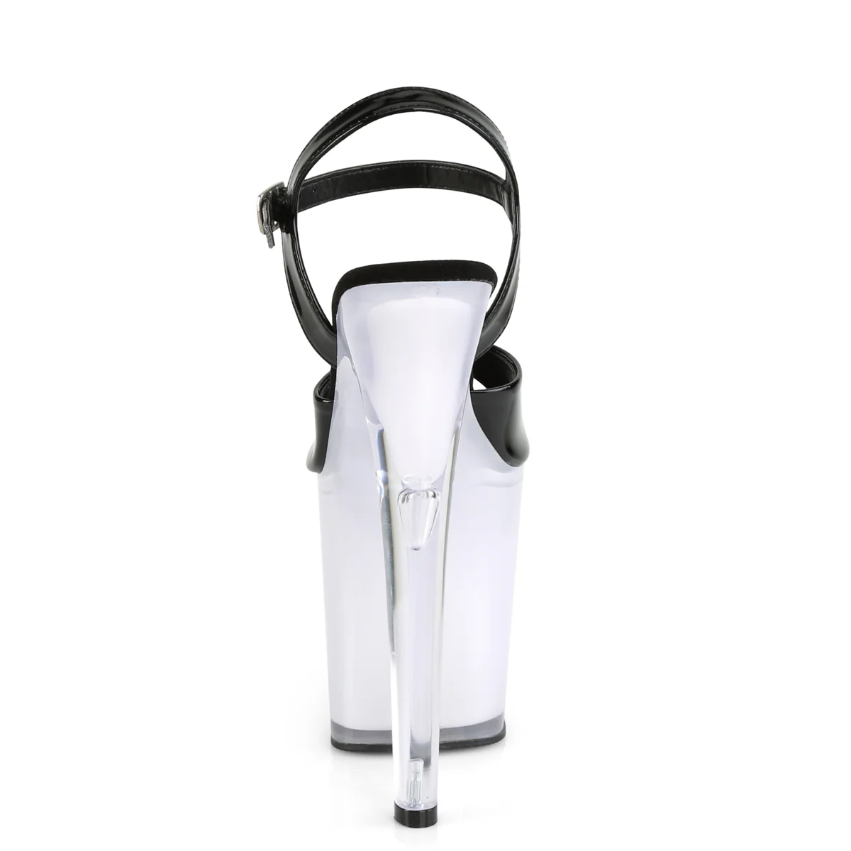 DISCOLITE-809  Black Patent/White Glow - Image 4
