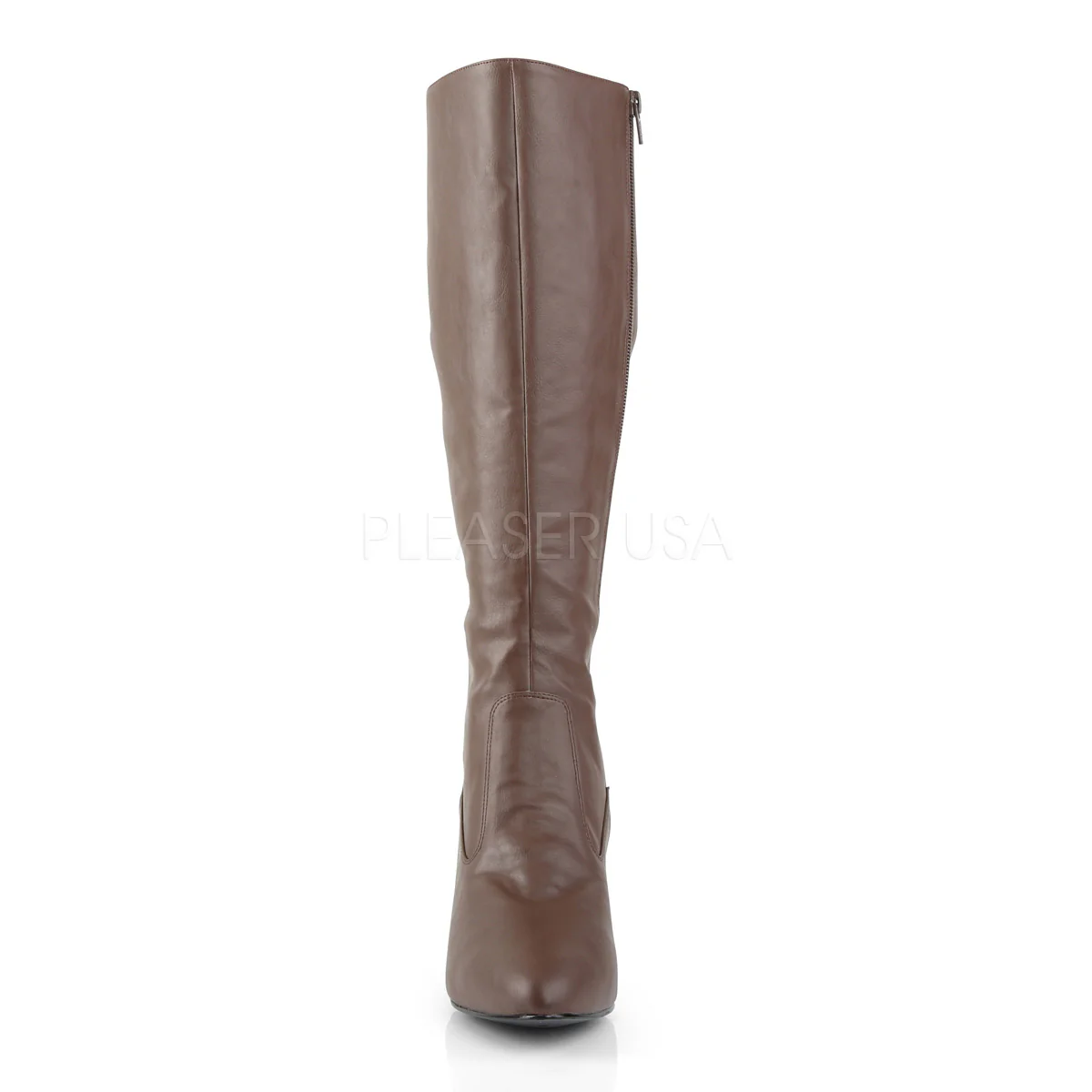 DIVINE-2018  Brown Faux Leather - Image 2