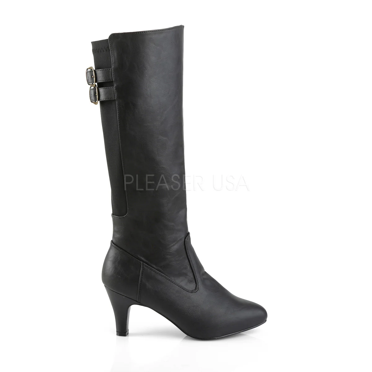DIVINE-2018  Black Faux Leather - Image 5