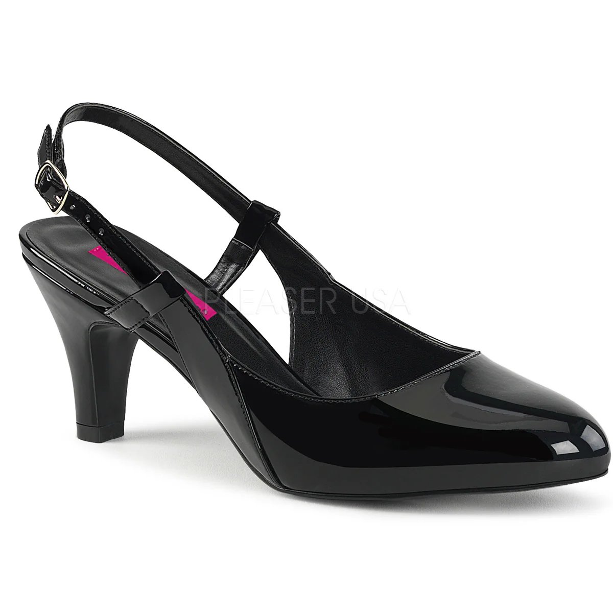 DIVINE-418  Black Patent
