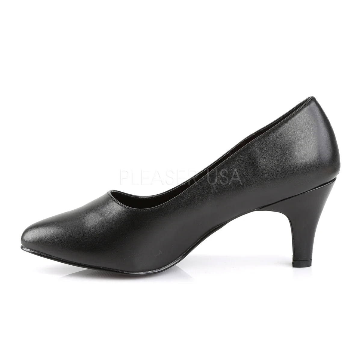 DIVINE-420 Black Faux Leather - Image 3