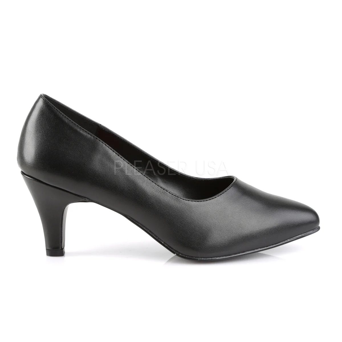 DIVINE-420 Black Faux Leather - Image 5