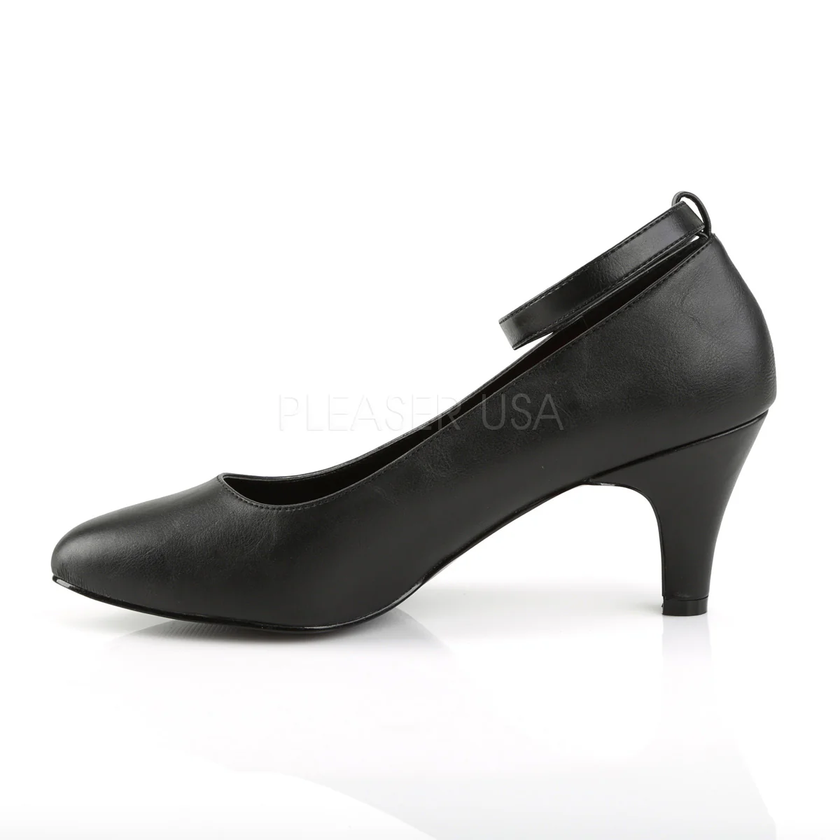 DIVINE-431  Black Faux Leather - Image 3
