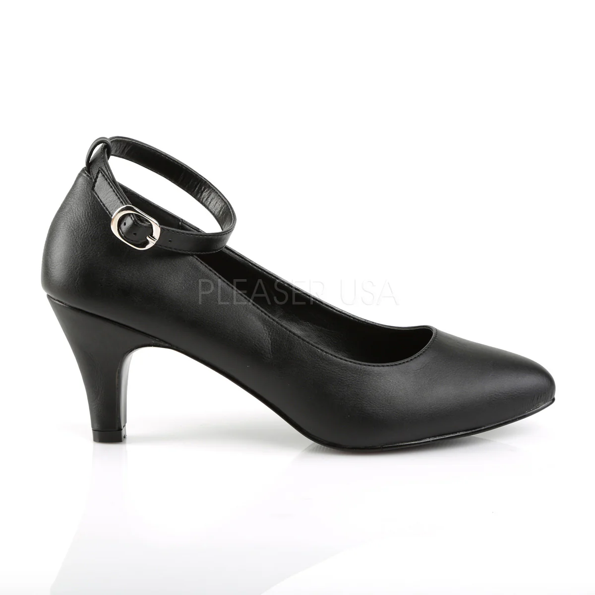 DIVINE-431  Black Faux Leather - Image 5