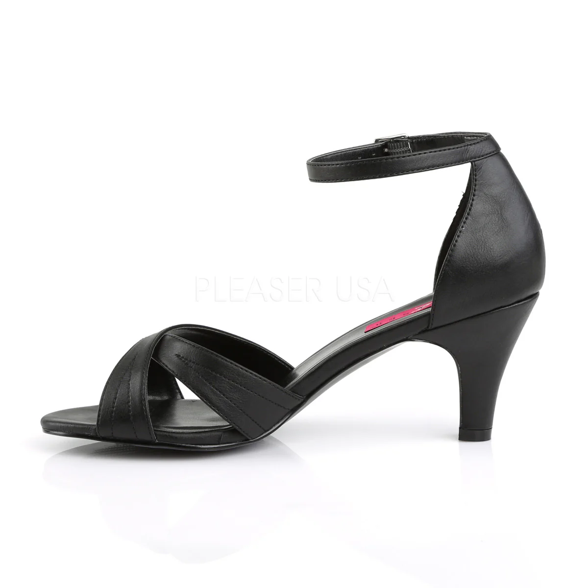 DIVINE-435  Black Faux Leather - Image 3