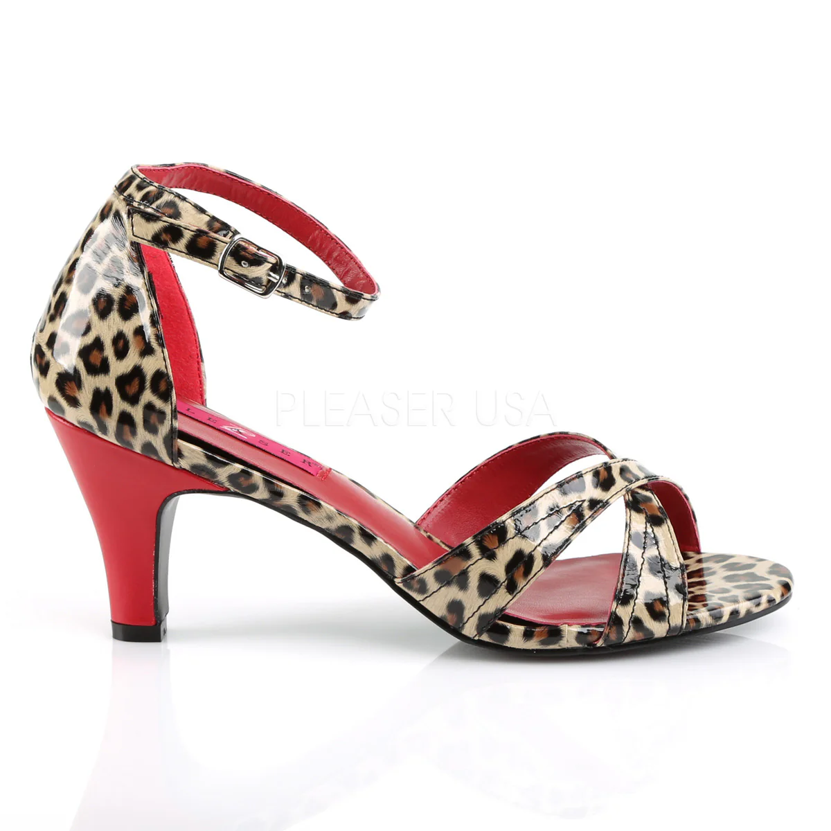 DIVINE-435 Cheetah Print Faux Leather - Image 5