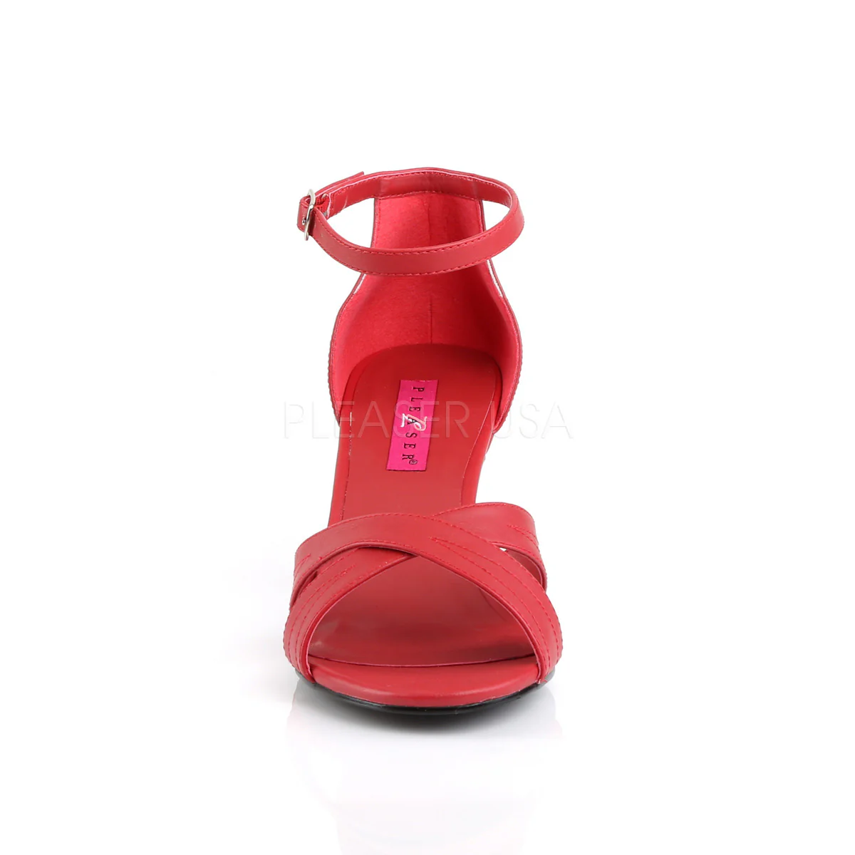 DIVINE-435  Red Faux Leather - Image 2