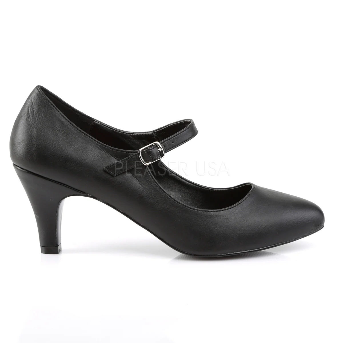 DIVINE-440  Black Faux Leather - Image 5