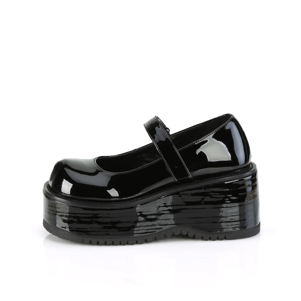 DOLLIE-01  Black Patent - Image 3