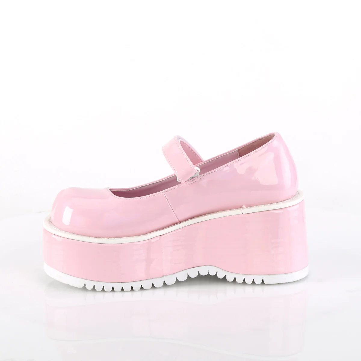 DOLLIE-01  Baby Pink Holo Patent - Image 3