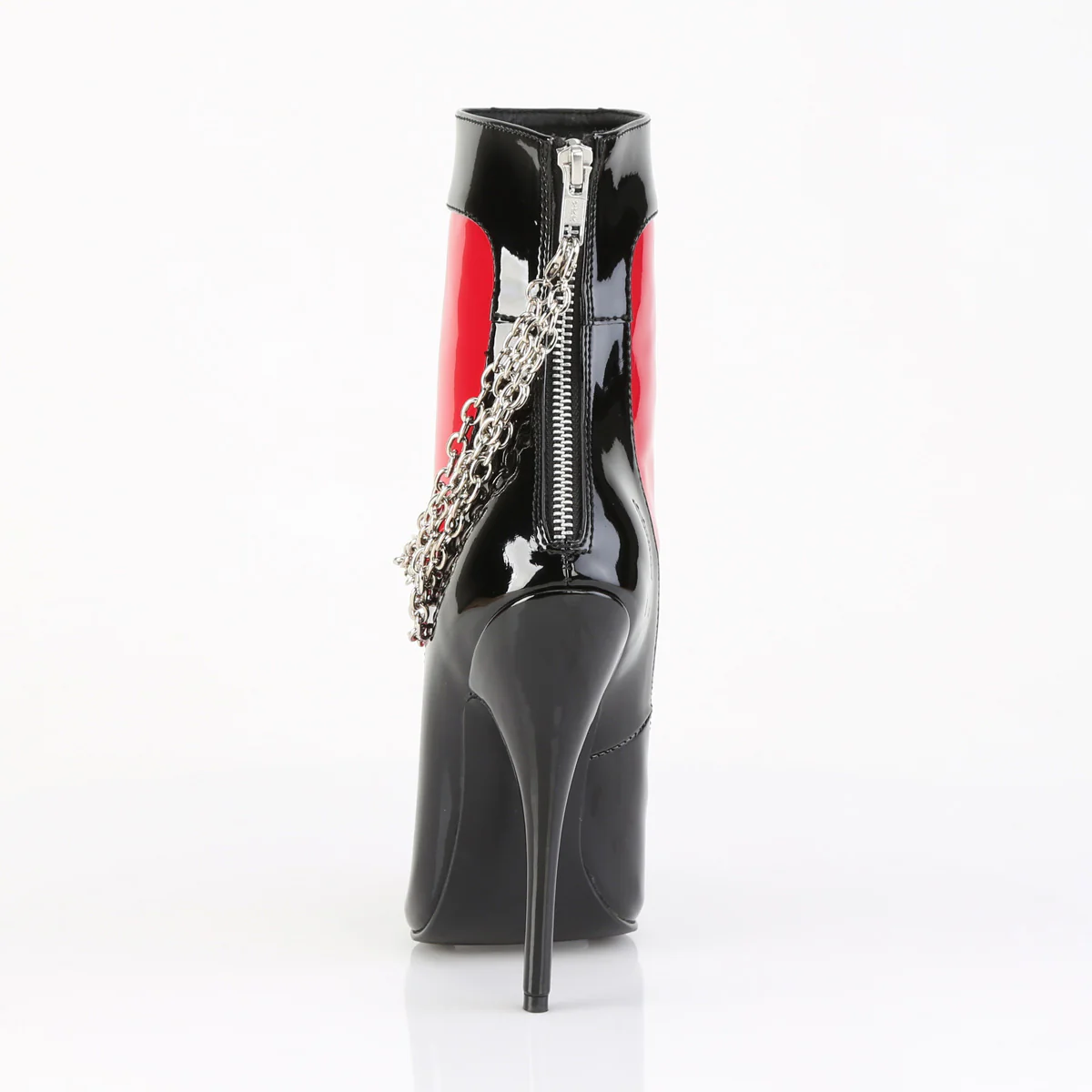 DOMINA-1033 Black-Red Patent - Image 4