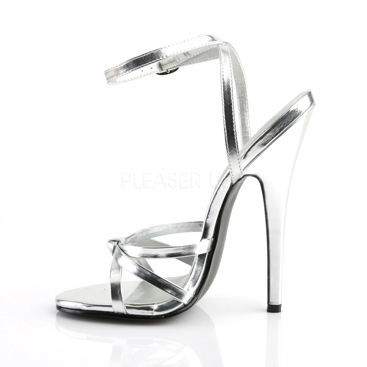 DOMINA-108 Silver Metallic Pu - Image 3