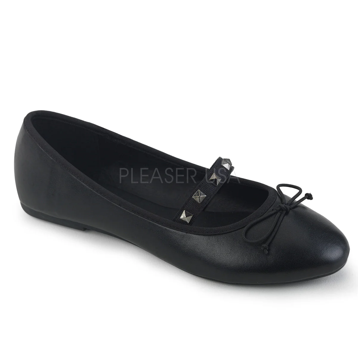 DRAC-07 Black Vegan Leather