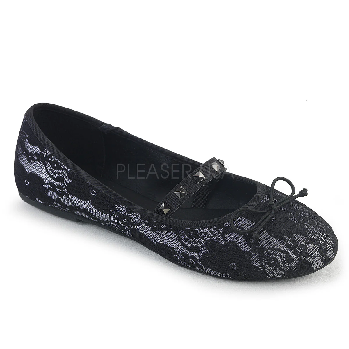 DRAC-07 White Satin-Black Lace Overlay