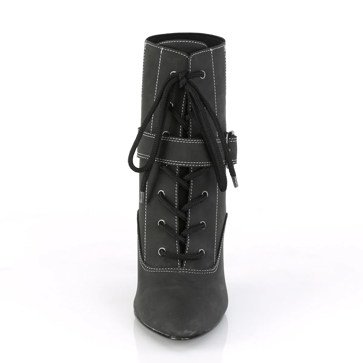 DREAM-1022  Black Faux Nubuck Leather - Image 2