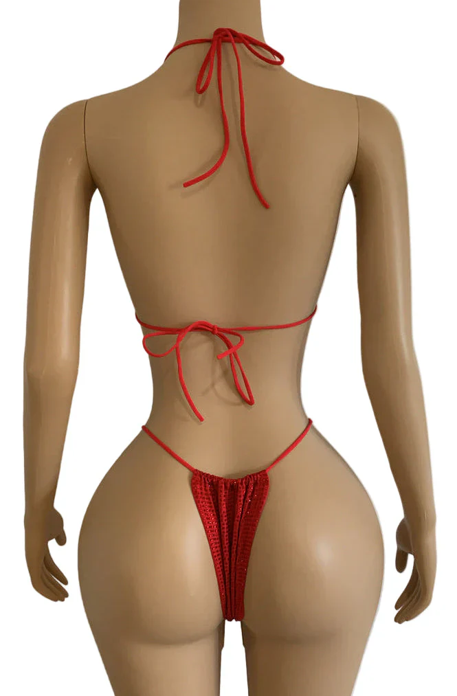 Dreamy Bikini - Red - Image 3