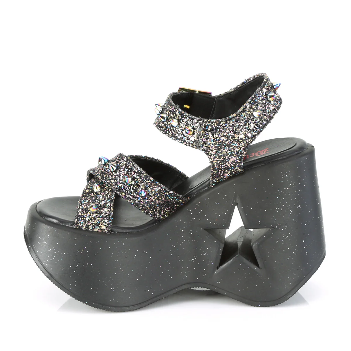 DYNAMITE-02 Black Multi Glitter - Image 3