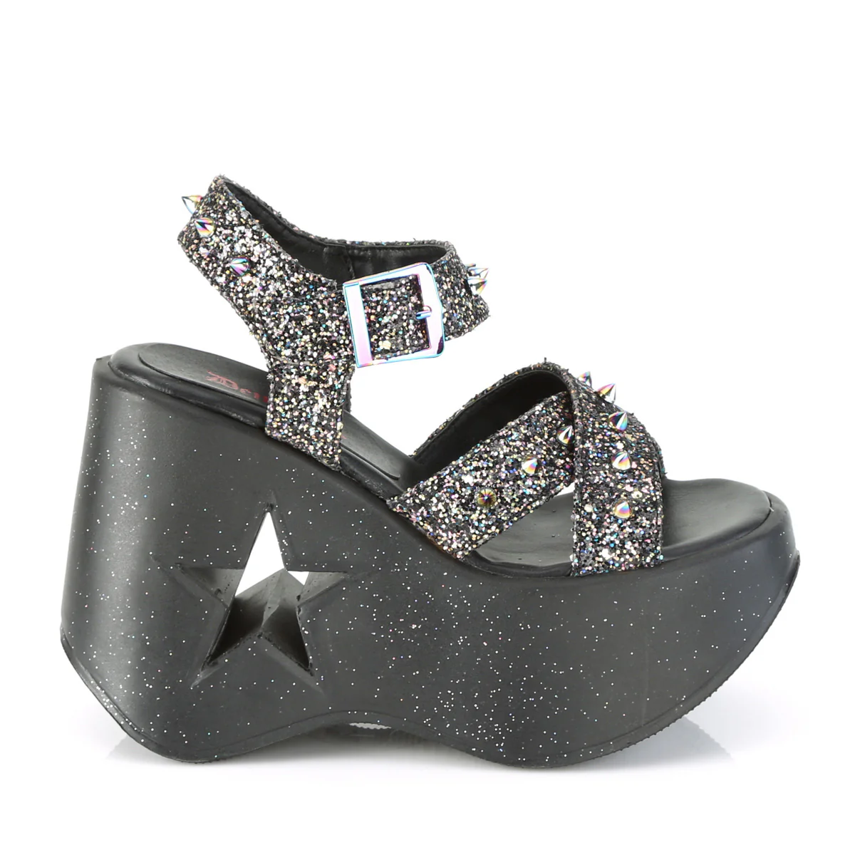 DYNAMITE-02 Black Multi Glitter - Image 5