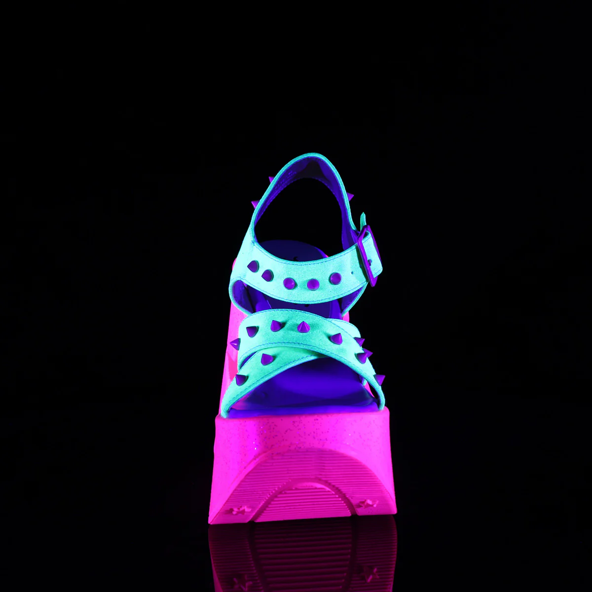 DYNAMITE-02 Neon Yellow Glitter/Pink - Image 2
