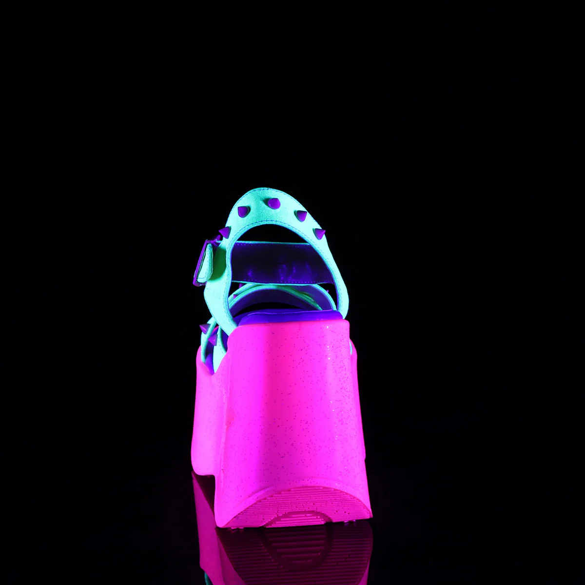 DYNAMITE-02 Neon Yellow Glitter/Pink - Image 4