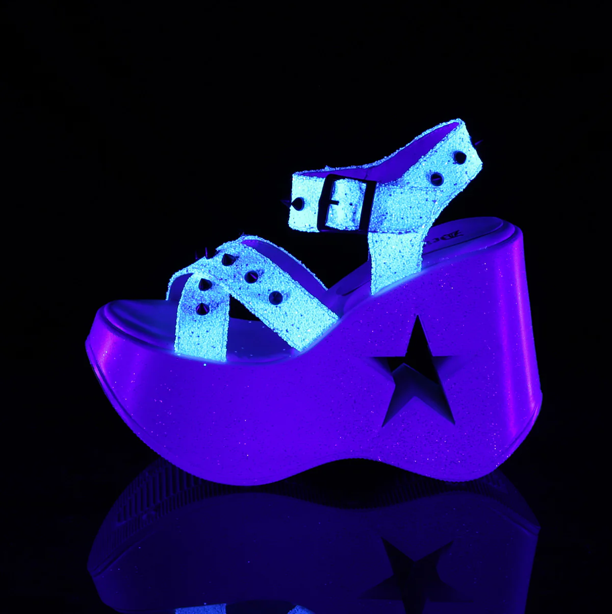 DYNAMITE-02  White Multi Glitter - Image 3