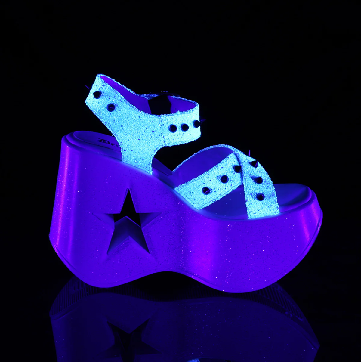 DYNAMITE-02  White Multi Glitter - Image 5